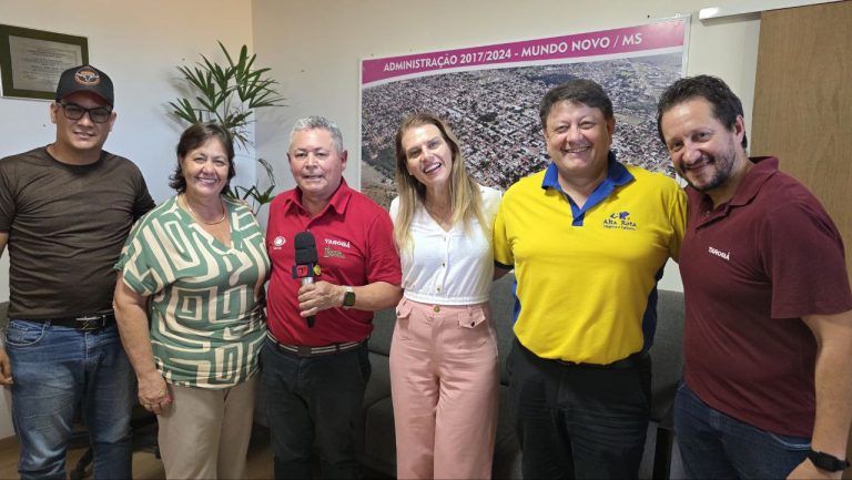 Reunião com TV Tarobá afiliada Band TV marca avanço estratégico na promoção do turismo de Mundo Novo