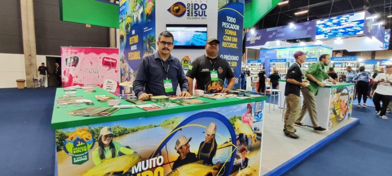 Mundo Novo fortalece turismo de pesca e participa do maior evento de pesca esportiva e negócios da América Latina